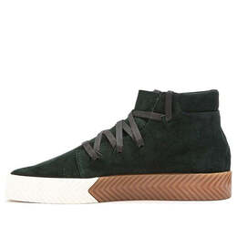 Кроссовки alexander wang x aw skate mid Adidas, зеленый ac6851 | green