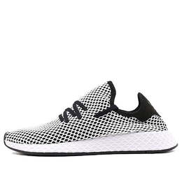 Кроссовки deerupt Adidas, черный cq2626 | black/white