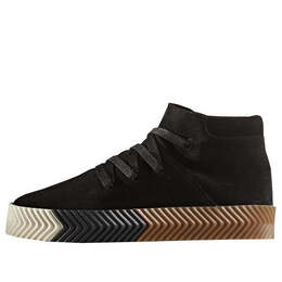 Кроссовки alexander wang x aw skate mid Adidas, черный ac6850 | black