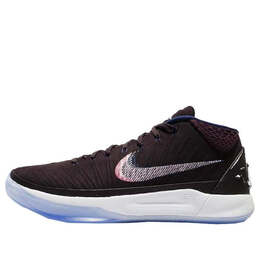 Кроссовки kobe ad mid ep Nike, фиолетовый 922484-602 | purple/black/ice blue
