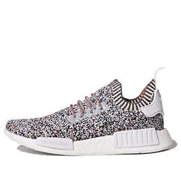 Кроссовки nmd_r1 primeknit Adidas, белый bw1126 | white/multic color