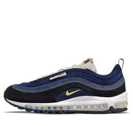 Кроссовки air max 97 se Nike, черный dh1085-001 | black/light zitron/deep royal blue/obsidian
