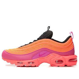 Кроссовки air max 97 plus Nike, розовый ah8143-600 | pink/orange/black