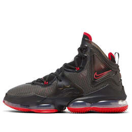 Кроссовки lebron 19 ep Nike, черный dc9340-001 | black/university red