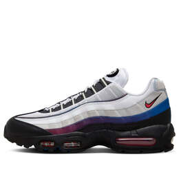 Кроссовки air max 95 Nike, белый hj9152-100 | white/university red-blue jay-black-metallic silver-team red