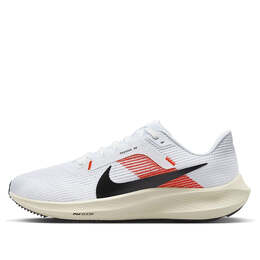 Кроссовки air zoom pegasus 40 Nike, белый fj0686-100 | white/chile red/coconut milk/black