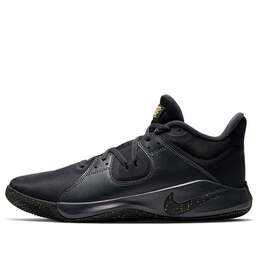 Кроссовки fly.by mid золотые Nike, черный cd0189-004 | black/gold