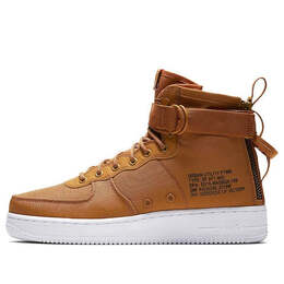 Кроссовки sf air force 1 mid Nike, коричневый 917753-700 | brown