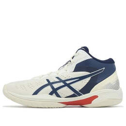 Кроссовки гель обруч v16 s Asics, бежевый 1063a102-100 | cream/blue expanse