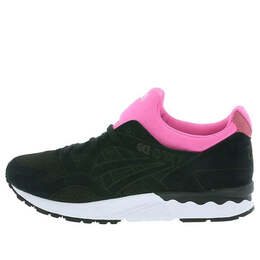Кроссовки гель лайт v лазерные разрезы кроссовки Asics, черный hl506-9090 | black/pink