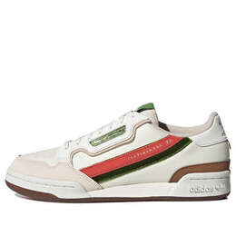 Кроссовки оригинальные континентальные 80 Adidas, бежевый gx8825 | cream/red/green