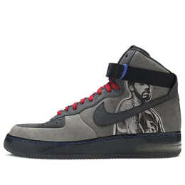 Кроссовки air force 1 hi supreme 07 рашид Nike, черный 315096-001 | black/brown