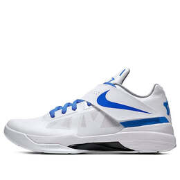 Кроссовки zoom kd 4 qs Nike, белый aq5103-100 | white/photo blue/wolf grey/black
