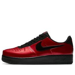 Кроссовки air force 1 foamposite pro Nike, красный aj3664-601 | red/black