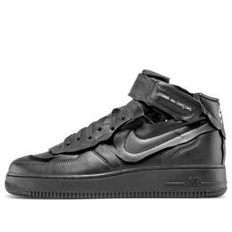 Кроссовки x Comme Des garcons Air Force 1 Mid Nike, черный dc3601-001 | black