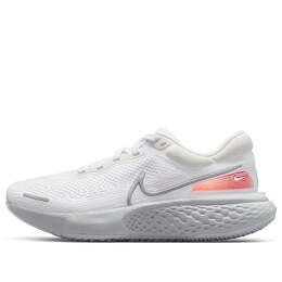 Кроссовки zoomx invincible run flyknit Nike, белый ct2228-102 | white/silver/orange