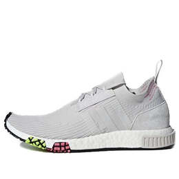 Кроссовки nmd_racer primeknit Adidas, серый cq2443 | grey/solar pink