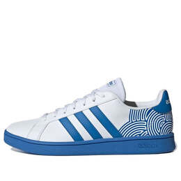 Кроссовки гранд корт база Adidas, белый fx9293 | white/blue
