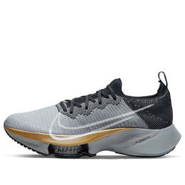 Кроссовки air zoom tempo next% flyknit Nike, черный ci9923-008 | black/pure platinum/wolf grey/white