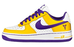 Мужские кроссовки для скейтбординга Nike Air Force 1 Low, White yellow purple fz1151-100 | 白黄紫
