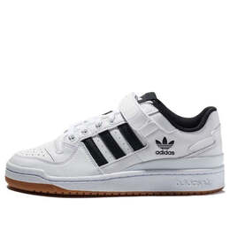 Кроссовки оригиналы форум низкий Adidas, белый g25813 | white/black/gum