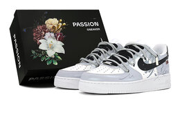 Мужские кроссовки для скейтбординга Nike Air Force 1, Серый cw2288-111(teams-鸳鸯古风男s-box) | gray