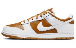 Кроссовки Dunk Low "Reverse Curry" Nike, белый/коричневый fq6965-700 | white brown