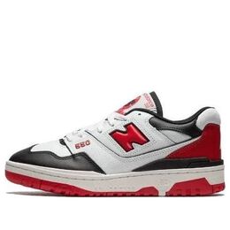 Кроссовки 550 New Balance, белый bb550hr1 | white/black/red