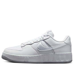 Кроссовки air force 1 low utility Nike, белый fd0937-100 | white/silver-pure platinum-wolf grey
