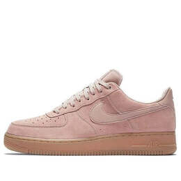 Кроссовки air force 1 07 lv8 замша Nike, розовый aa1117-600 | particle pink/particle pink