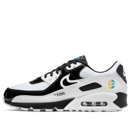 Кроссовки air max 90 Nike, белый dm6178-010 | white/black/blue/yellow