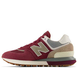 Кроссовки 574 legacy suede New Balance, серый u574lgrr | grey/green/white/orange/red