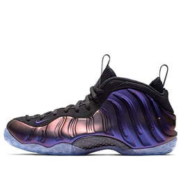 Кроссовки воздушные пенопластовые один Nike, черный 314996-008 | black/varsity purple