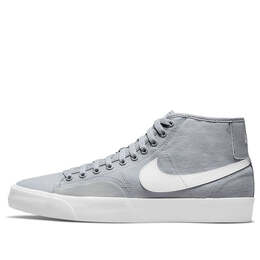 Кроссовки блейзер суд средний sb Nike, серый dc8901-002 | gray/white