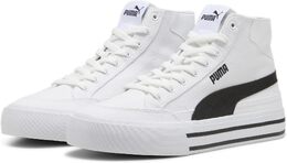 Кроссовки Puma Court Classic Vulc Mid, цвет Puma White/Puma Black 9971597 | puma white/puma black