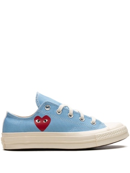 Кеды Chuck 70 OX AC Bright Blue из коллаборации с CDG Converse, синий 168303c | синий