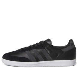 Кроссовки samba adv Adidas, черный ig7572 | core black/carbon/silver metallic