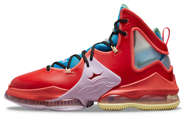 Кроссовки Nike LeBron 19 The Map, красный/розовый/синий/черный dq7548-600