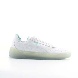 Кожаные мужские кроссовки на шнуровке Clai O Diamond Supply E 369399 01 Puma, белый 3836907 | weiß