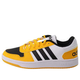 Кроссовки neo hoops 2.0 Adidas, желтый fy8471 | yellow/white/black