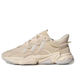 Кроссовки оригиналы ozweego Adidas, бежевый hp7777 | cream/gray