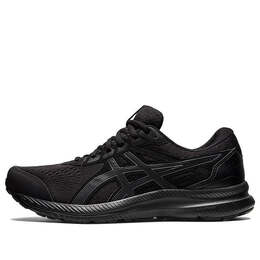 Кроссовки гель contend 8 4e широкий Asics, черный 1011b493-001 | black/carrier grey