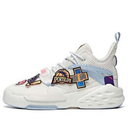 Кроссовки бадао 5 Anta, белый 112018087-3 | white/light blue/pink