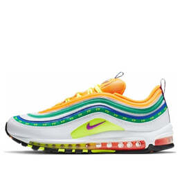 Кроссовки air max 97 Nike, белый ci1504-100 | white/orange