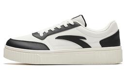Кроссовки Anta Skateboarding Shoes Men Low-top Ivory/Black, слоновая кость/черный 912358005-7 | ivory/black