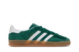 Adidas Кроссовки Gazelle Indoor, цвет Collegiate Green Gum ji2062 | collegiate green gum