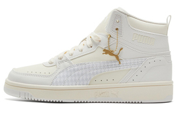 Кеды Puma Rebound Skateboarding Unisex, белый/золотой 385253-02