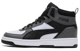 Кеды Puma Rebound Skateboarding Unisex, белый/черный/серый 387875-01