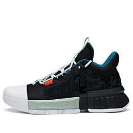 Кроссовки игрок Anta, черный 112011622s-2 | black/blue/green/white/red