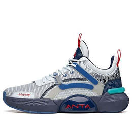 Кроссовки x Наруто Anta, серый 112121615s-2 | grey/blue